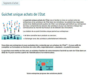 DAE : un guichet unique pour aborder les acheteurs de l’Etat